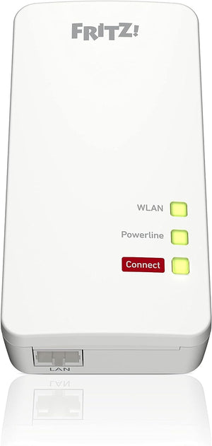 AVM Fritz Powerline 1260 Single 1200MBit/s WLAN-Access Media-Streaming NAS