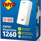 AVM Fritz Powerline 1260 Single 1200MBit/s WLAN-Access Media-Streaming NAS