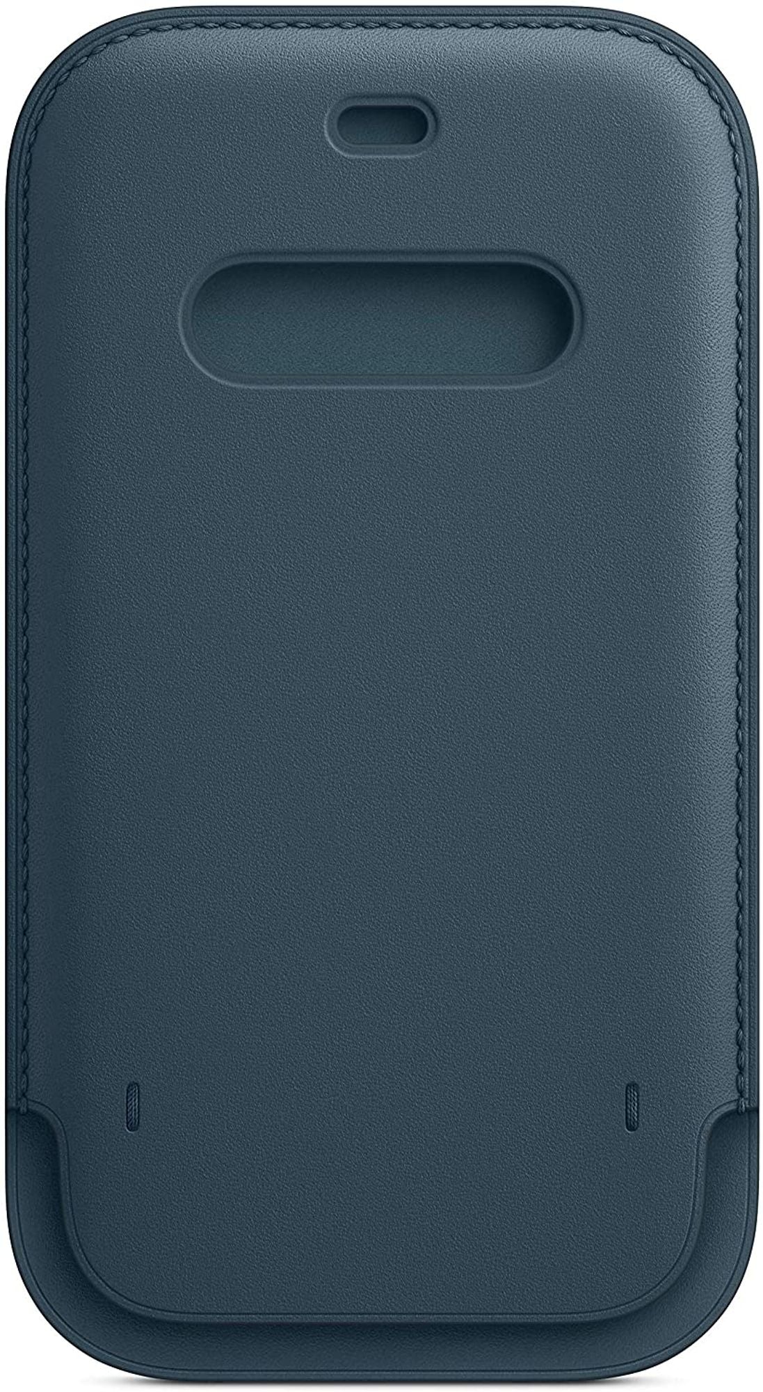 Apple iPhone 12 Pro Max Lederhülle Anhänger MagSafe Tasche Case Cover Blau