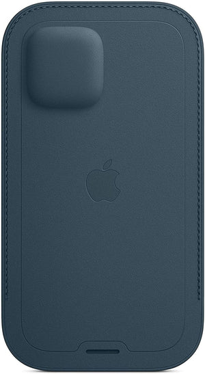 Apple iPhone 12 Pro Max Lederhülle Anhänger MagSafe Tasche Case Cover Blau