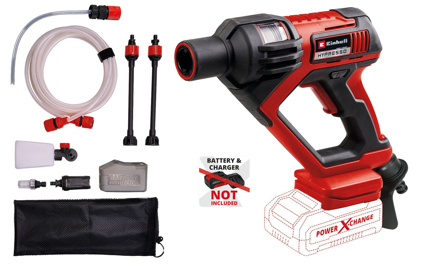 Einhell Power X-Change Akku-Druckreinigerpistole HYPRESSO 18/24-1 (B-Ware)