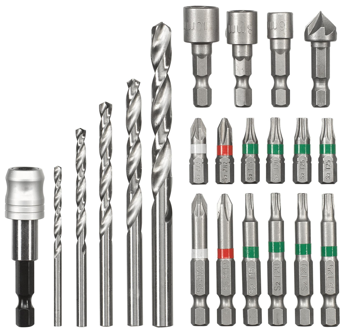 Einhell Akku-Bohrschrauber-Zubehör Bit-Bohrerbox 22tlg. S-Box (B-Ware)