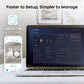 Zyxel Multy M1 Single Pack Wi-Fi 6 Dual-Band Mesh Router