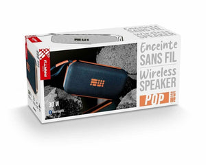 BIGBEN Partybox Blue N Orange Musikbox Soundbox USB-C TWS MicroSD Slot AUX-in