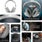 ECHO Kopfhörer Headset Bluetooth kabellos aktive Geräuschunterdrückung ANC Grau