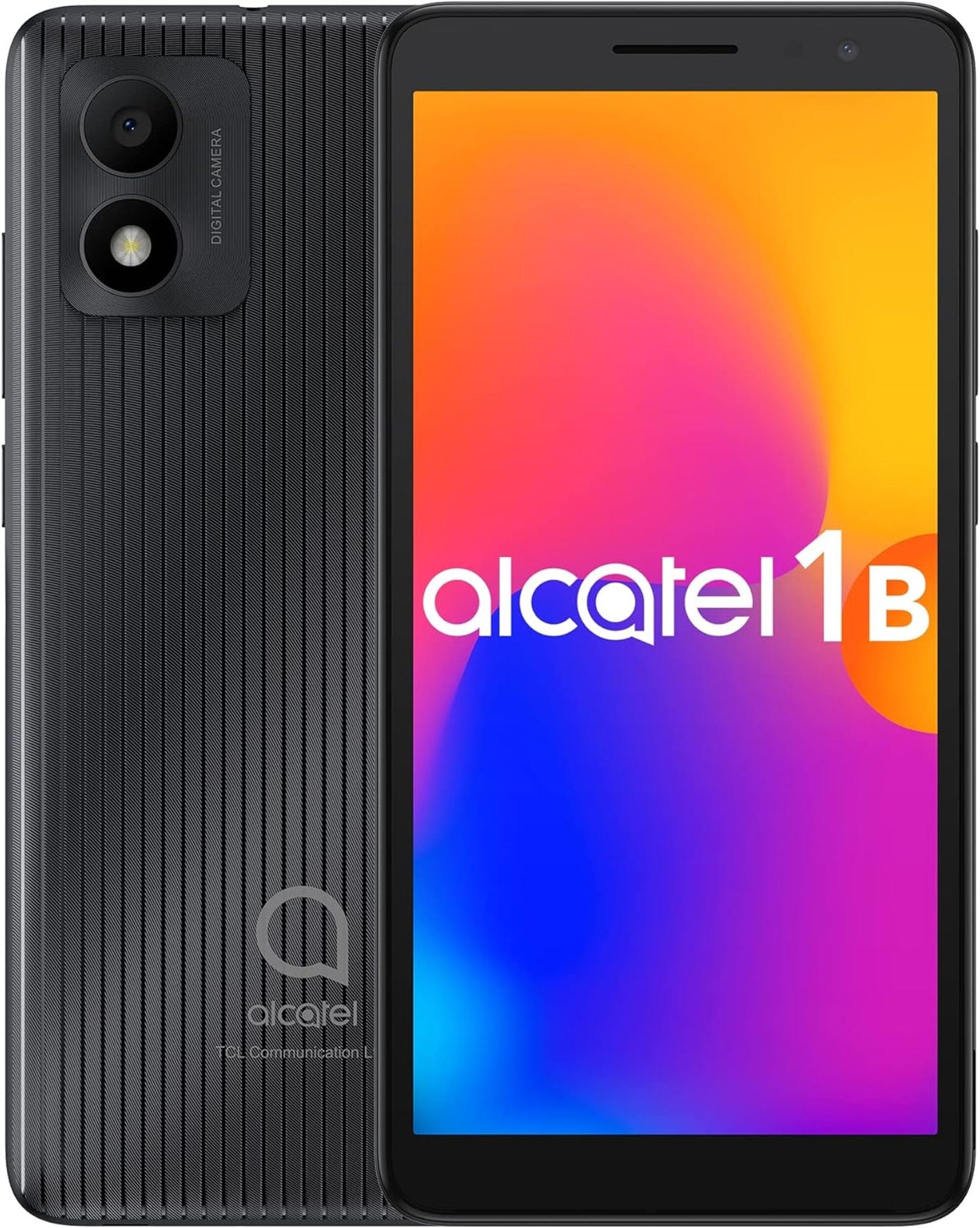 ALCATEL 1B 2022 32GB/2GB Prime Black Android Smartphone 5,5 Zoll