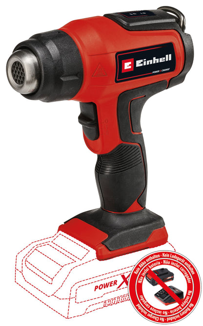 Einhell Power X-Change Akku-Heißluftpistole TE-HA 18 Li - Solo