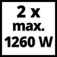 Einhell Power X-Change Akku 2x 18V 5,2Ah PXC-Twinpack (B-Ware)