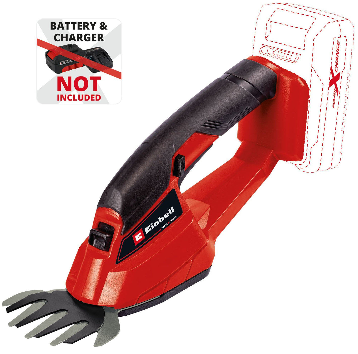 Einhell Power X-Change Akku-Grasschere GC-CG 18/1 Li-Solo (B-Ware)