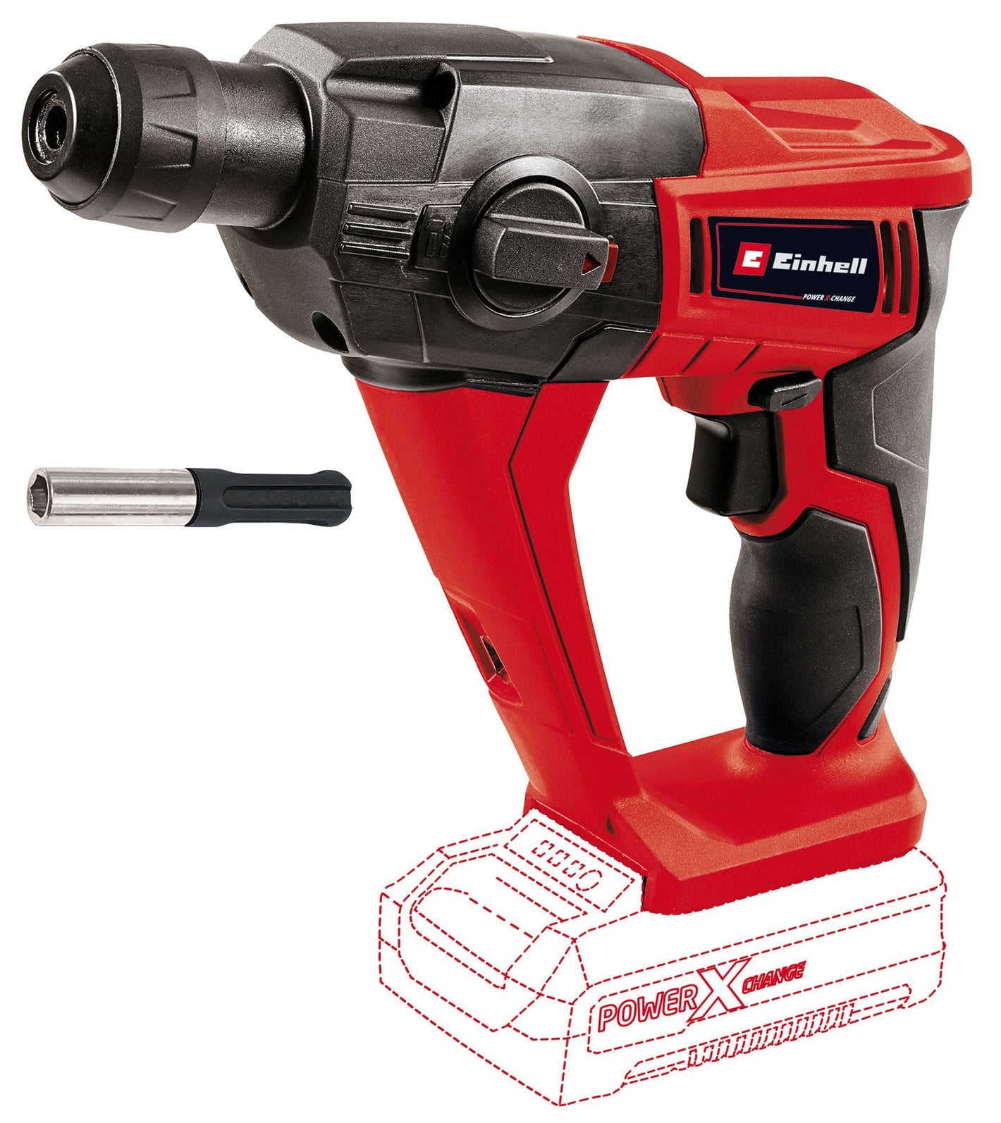 Einhell Power X-Change Akku-Bohrhammer TE-HD 18 Li-Solo (B-Ware)