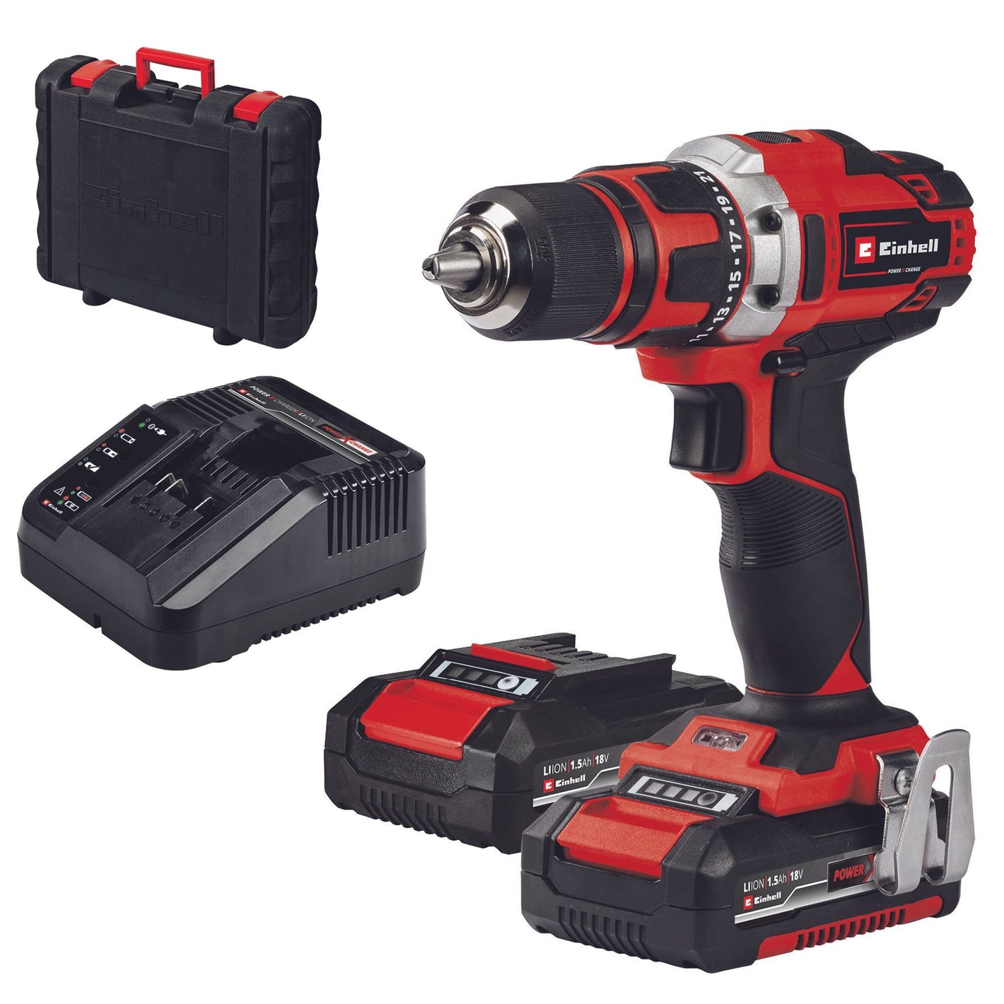 Einhell Power X-Change Akku-Bohrschrauber TE-CD 18/40-1 Li (2x1,5 Ah) (B-Ware)