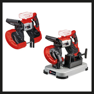 Einhell Power X-Change Akku-Bandsäge TE-MB 18/127 U Li-Solo (B-Ware)