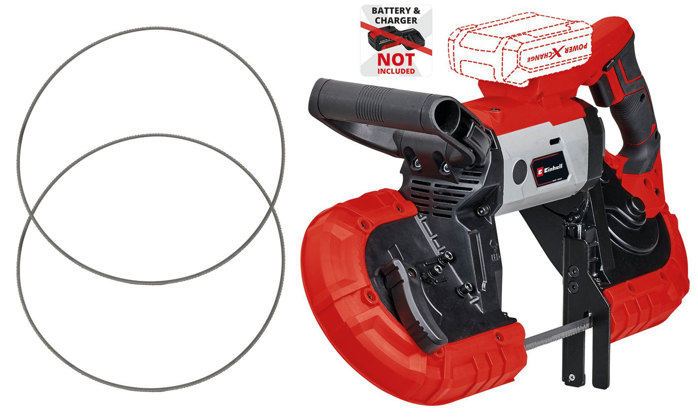 Einhell Power X-Change Akku-Bandsäge TE-MB 18/127 Li-Solo (B-Ware)