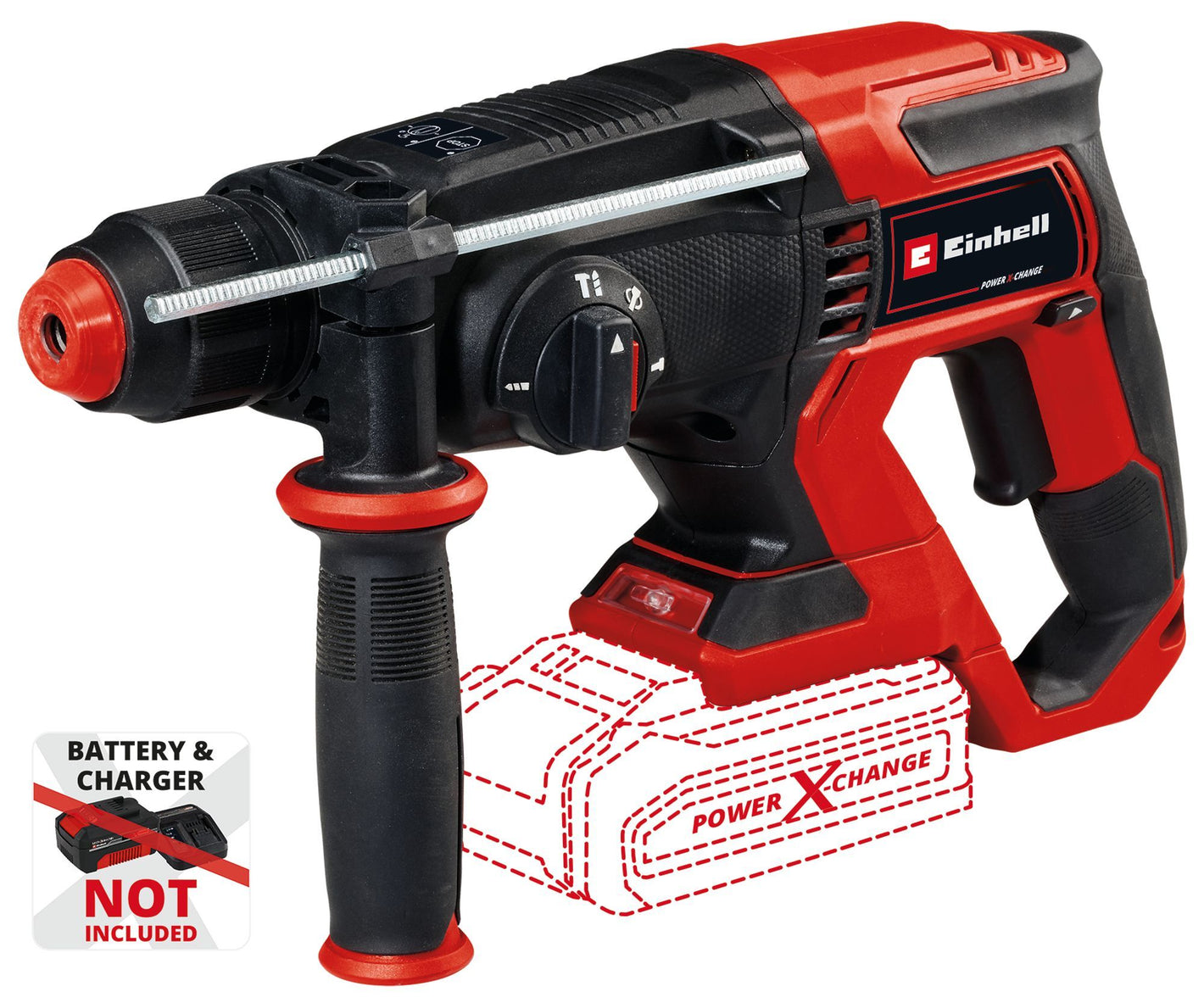 Einhell Power X-Change Akku-Bohrhammer TE-HD 18/20 Li - Solo (B-Ware)
