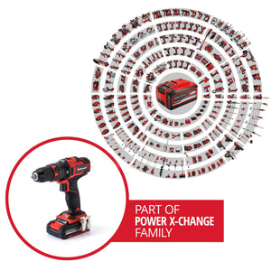 Einhell Power X-Change Akku-Schlagbohrschrauber TE-CD 18/40 Li-i +64 (2x2,0Ah)