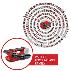 Einhell Power X-Change Akku-Bandschleifer TP-BS 18/457 Li BL - Solo (B-Ware)