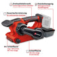 Einhell Power X-Change Akku-Bandschleifer TP-BS 18/457 Li BL - Solo (B-Ware)