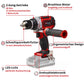 Einhell Power X-Change Akku-Bohrschrauber TP-CD 18/60 Li BL - Solo (B-Ware)