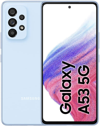 Samsung Galaxy A53 A536B Dualsim 5G Android 14 Smartphone 128GB 6GB 6.5 Zoll