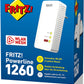 AVM Fritz Powerline 1260 Single 1200MBit/s WLAN-Access Media-Streaming NAS
