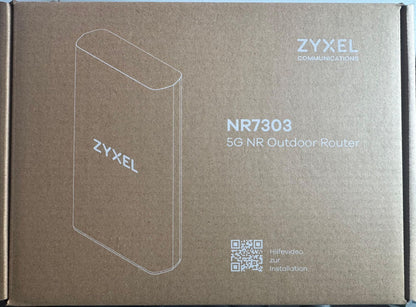 Zyxel NR7303 5G NR Outdoor Router mit RJ45 bis 4,67 Gbit/s/1,25 Gbit/s DL/UL
