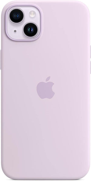 Apple OEM Silkon Case iPhone 14 + Plus MPT83ZM/A A2911 Lilac Flieder Lila