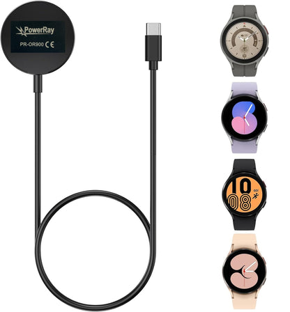 Ladegerät Kompatibel Samsung Galaxy Watch  3 4 5 6 sowie Classic und Pro - Typ C