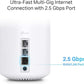TP-LINK Deco X80 AX6000 Mesh-Netzwerk Router 3000 MBit/s 2.4 GHz 5 GHz