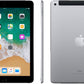 Apple iPad 6 2018 128GB WiFi+Cellular 9.7 iOS Tablet PC ohne Simlock Kamera Spacegrau