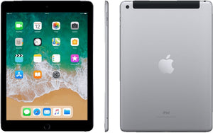 Apple iPad 6 2018 128GB WiFi+Cellular 9.7 iOS Tablet PC ohne Simlock Kamera Spacegrau