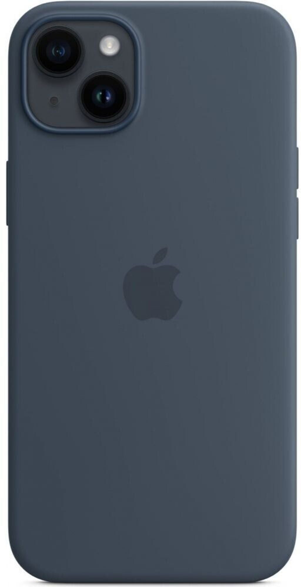 Apple OEM Silicone Case iPhone 14 Plus MPT53ZM/A A2911 Sturm Blau Cover Hülle