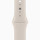 Apple Watch SE 2.Gen 2022 GPS 44mm Smartwatch Alu Sternenlicht Sportband