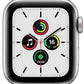 Apple Watch SE 2.Gen GPS 2022 40mm Smartwatch Silber Alu Sportband Blau