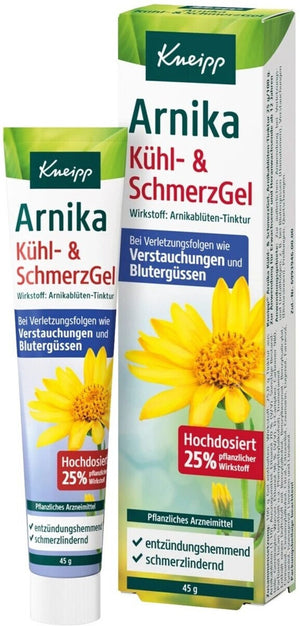 Kneipp Arnika Kühl- und Schmerzgel Pflanzliches Arzneimittel 45 Gramm Tube