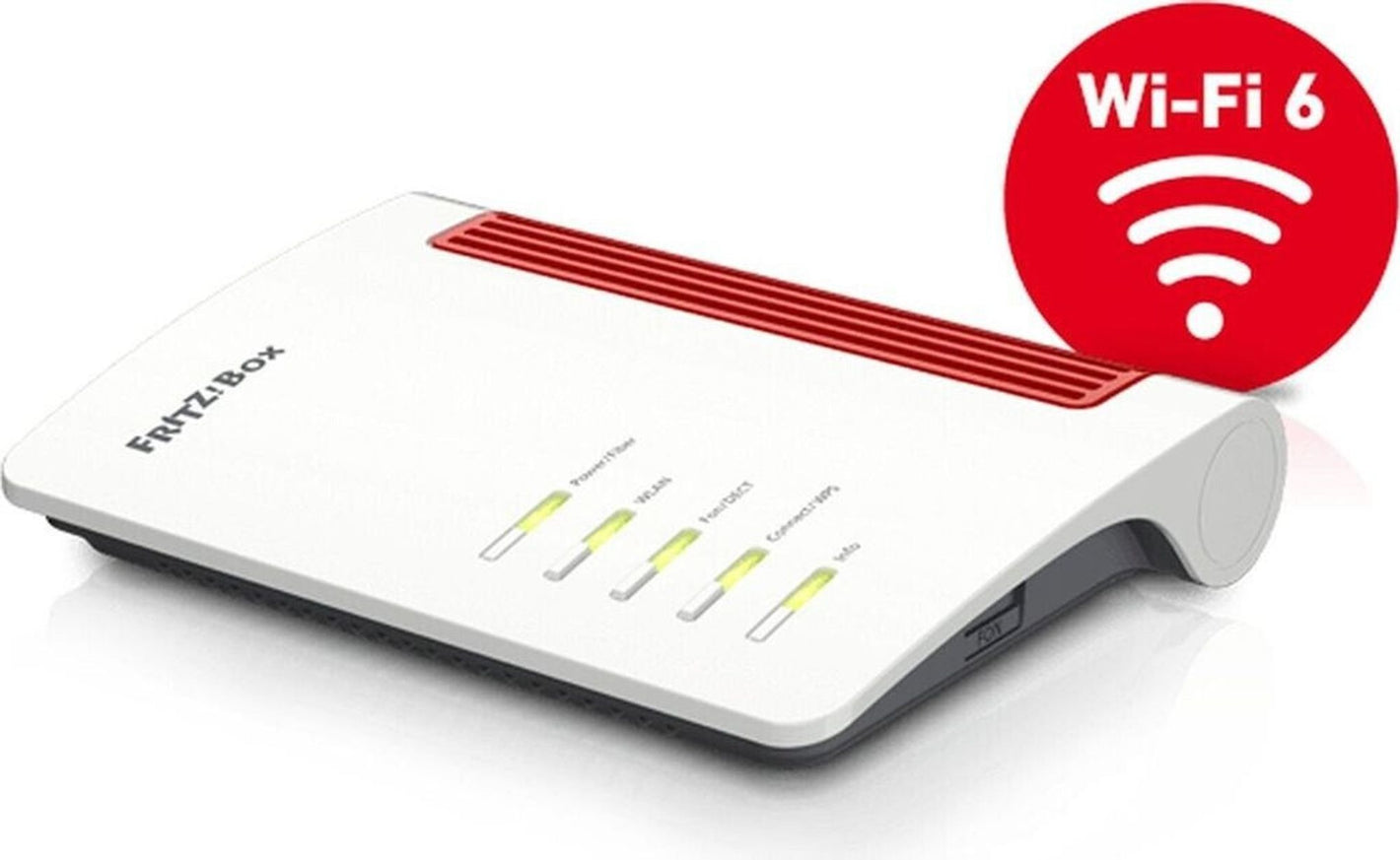 AVM Fritz!Box 5530 Fiber Glasfaser Router Wi-Fi 6 MIMO RJ-45 RJ-11 MIT AON MODUL