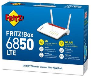 AVM Fritz!Box 6850 LTE Wireless Router DSL 4-Switch GigE WiFi5 Dual VoIP DECT