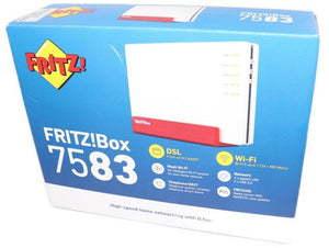 AVM Fritz!Box 7583 Wifi5 DSL Router DECT Mesh 20002847 NAS