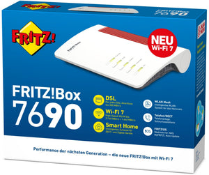 AVM Fritz!Box 7690 Wifi7 DSL Router DECT Mesh 20003057 Smart Home