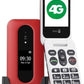 Doro PhoneEasy Leva L30 Red / White Seniorentelefon Handy Smartphone LTE USB C
