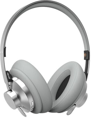ECHO Kopfhörer Headset Bluetooth kabellos aktive Geräuschunterdrückung ANC Grau