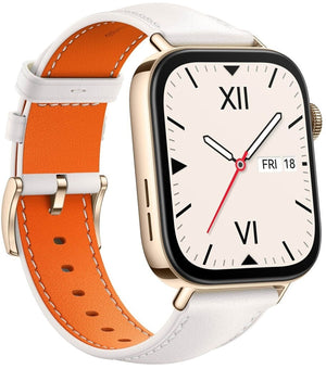 HUAWEI Watch Fit 3 White NFC Leder Armband 1,82 Zoll AMOLED-Display Smartwatch