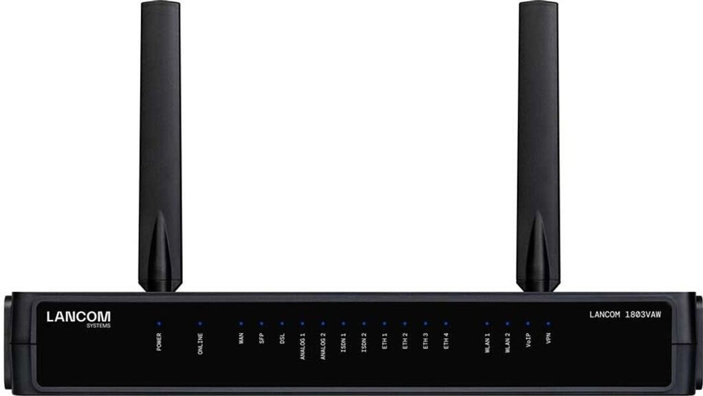 Lancom Systems 1803VAW SD-WAN VoIP Gateway mit VDSL2/ADSL2+-Mod Wi-Fi 6
