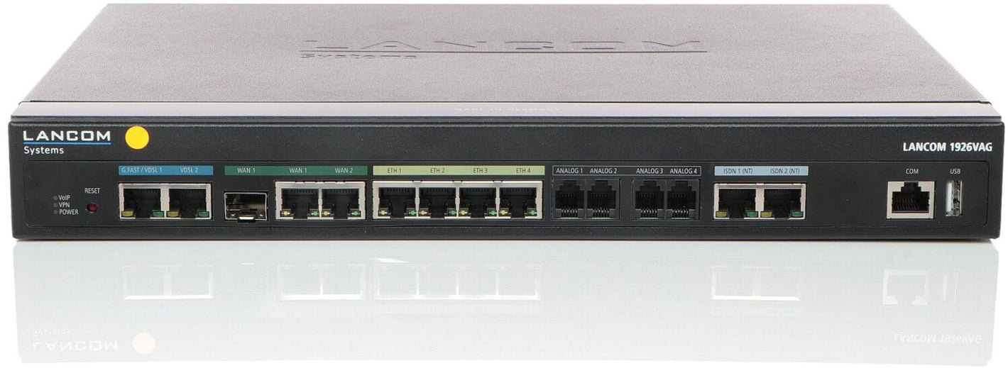 Lancom High-End Router 1926VAG-4G VDSL-Supervectoring Modem G.Fast SFP/TP WAN