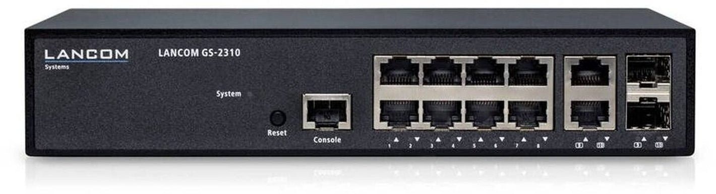 Lancom Systems GS-2310 Access switch 10-Port Gigabit Ethernet RJ45/SFP IPv6 IPv4