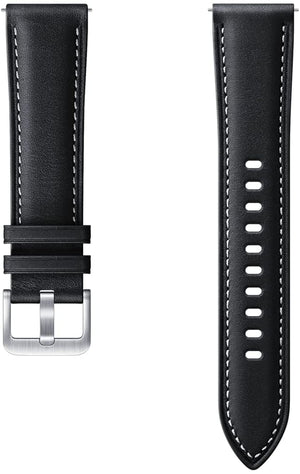 Samsung Stitch Echtleder Armband SLR84 Galaxy Watch 3 Stegbreite 22mm braun