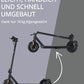 V-MAX E-Scooter Roller VX5 Pro ST Straßenzulassung (ABE) Blinker 20km/h 30km